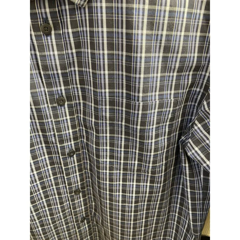 Men's Slim Fit M Untuck It Button Down Wrinkle Free, 100% Cotton Shirt - Picture 7 of 10